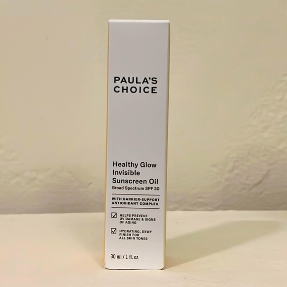Paula's Choice Bath & Body Paulas Choice Healthy Glow Invisible Sunscreen Oil Spf 3 Poshmark